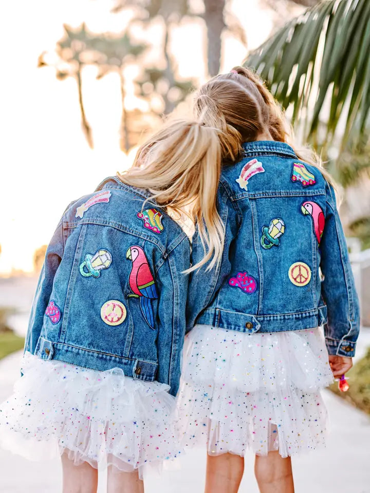 *p(R)ojectR® Asterisk Patch Denim Jacket p(R)ojectR® Asterisk Patch Denim Jacket