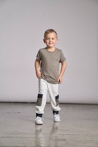 Army Green Bamboo Pocket Tee