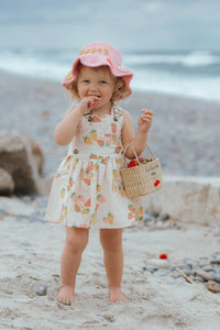 Overall Dress - Strawberry