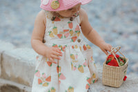 Overall Dress - Strawberry
