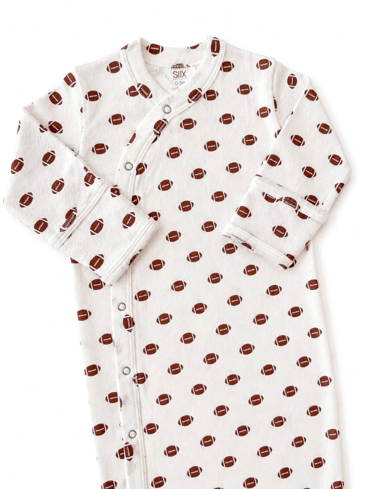 Football Organic Pointelle Gown