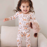 P's Ponies Two Piece Pajama Set