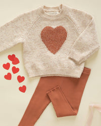 Knit Sweater || Red Heart