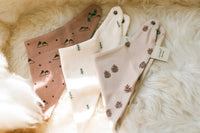 Pine & Peak | Organic Bandana Bib 3-Pack