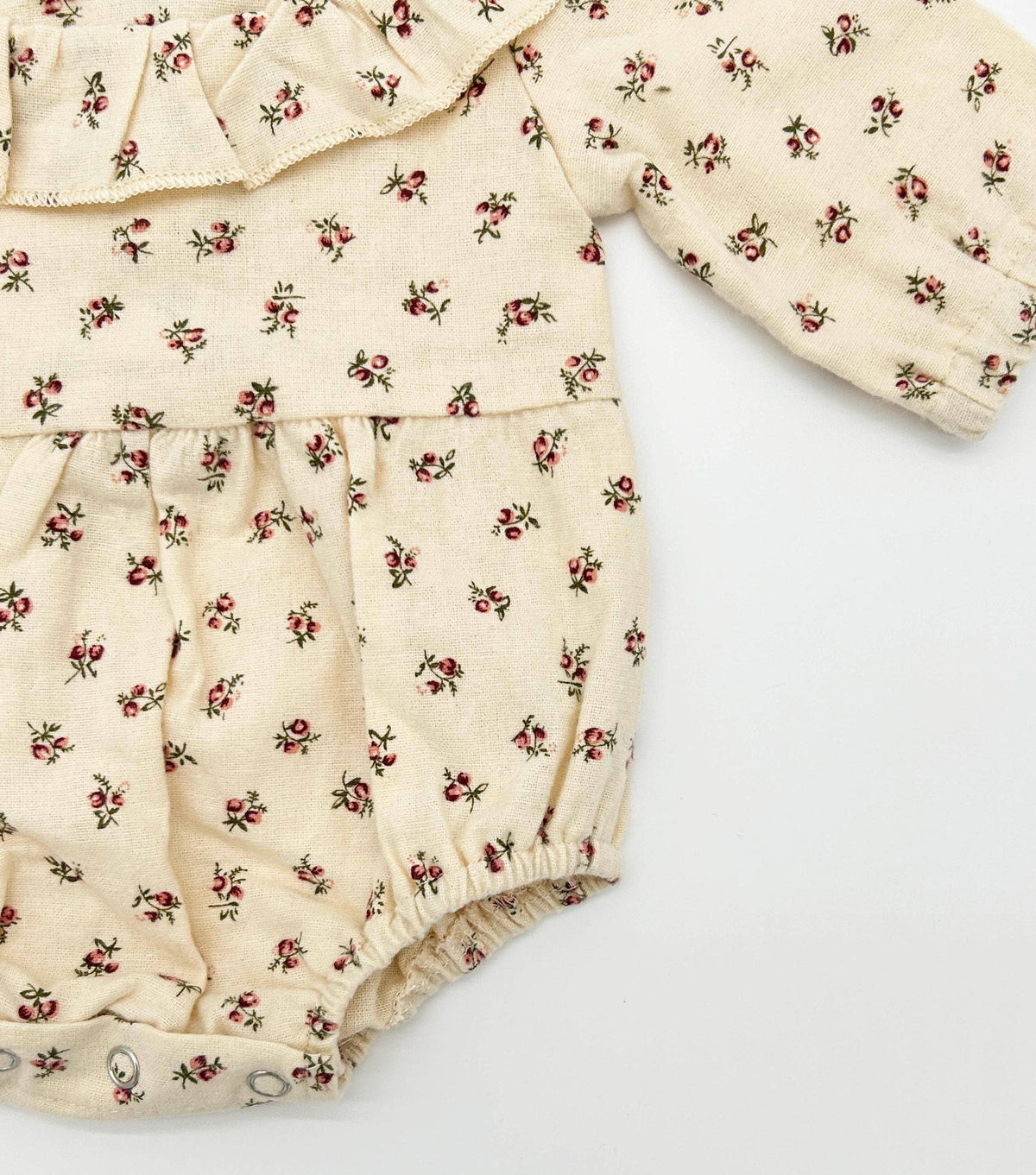 Charlotte Peppermint Romper + Matching Bow