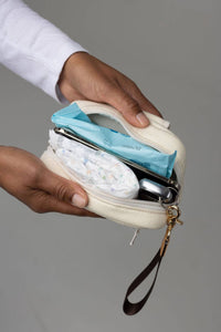 The Monarch Accessory Bag - Natural Ivory
