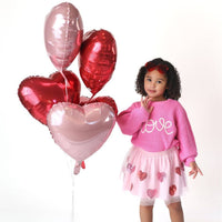 Sequin Heart Valentine's Day Tutu - Girls Clothes