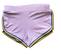 Rainbow Roller Girl Pookie Short Set - Light Pink