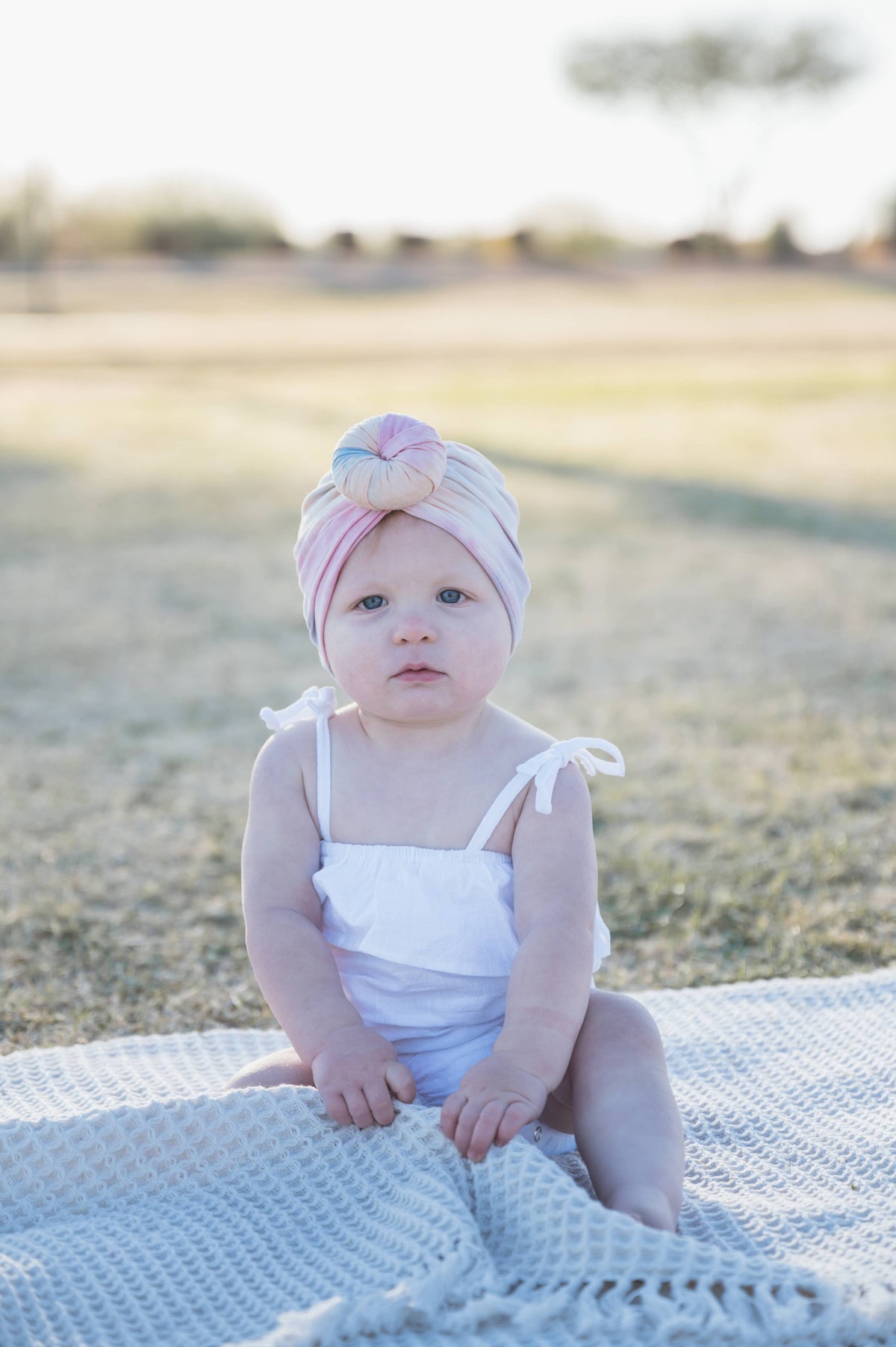 Arizona Sunset Tie Dye Baby Hat