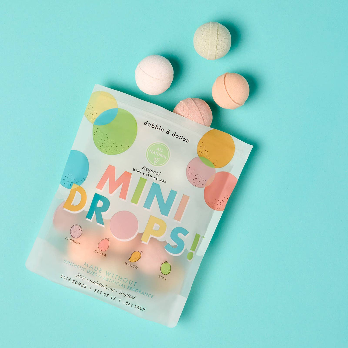 Mini Drops® Bath Bombs - Tropical