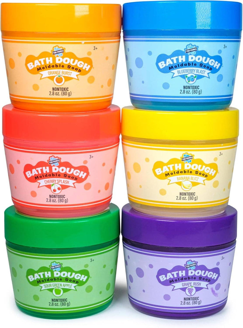 Tub Works® Bath Dough™ Moldable Kids Soap Bath Toy, Variety