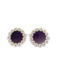White Daisy Sunglasses