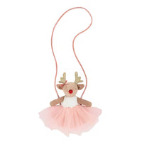 Plush Reindeer Tutu Purse