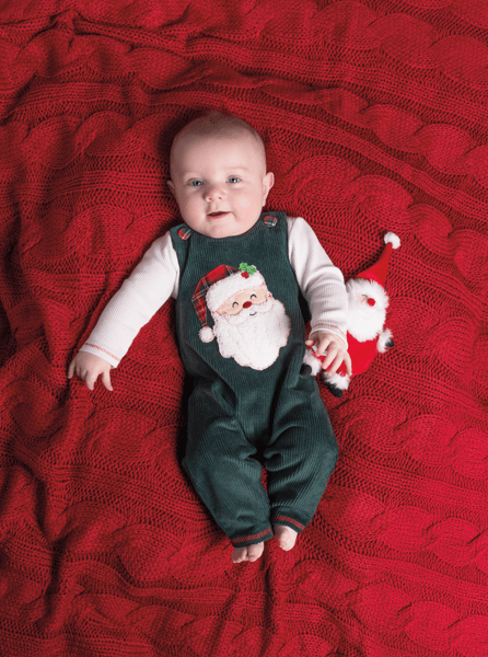 Santa Green Longall Set