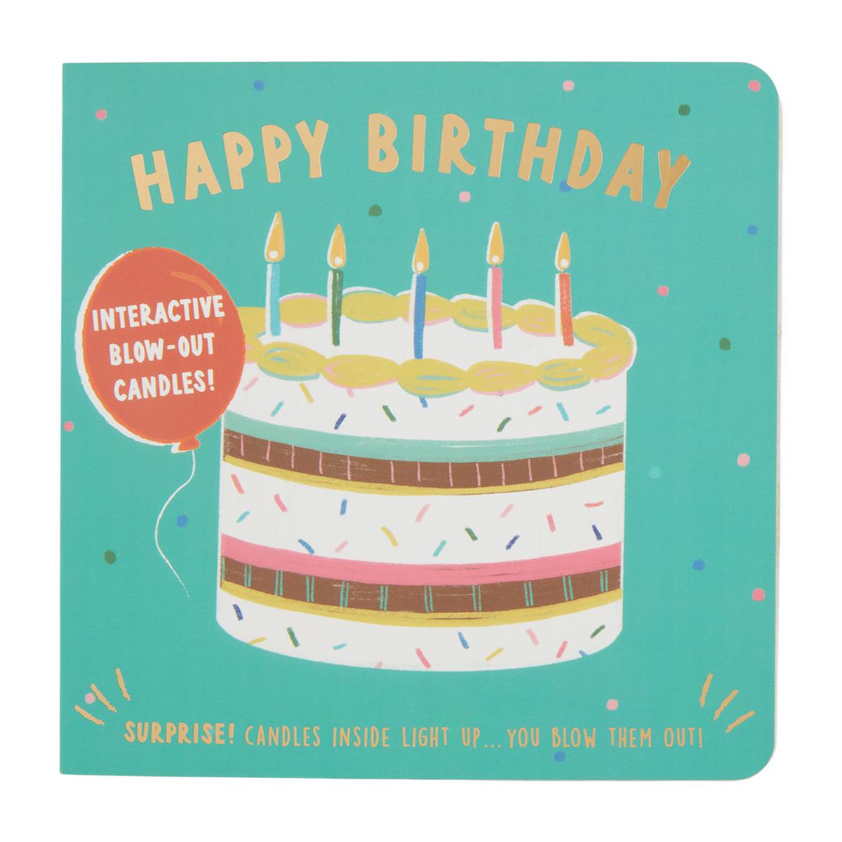 Happy Birthday Board Book with Sound
