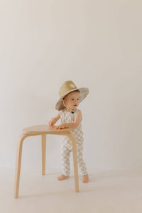 Straw Hat | Checkerboard
