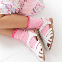 Blossom Frill Midi Socks
