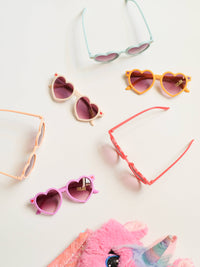 Love Heart Sunglasses Kids - UV400 protection