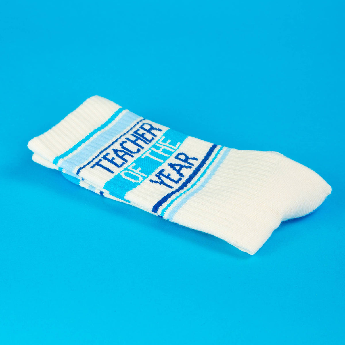 Teacher Of The Year Gym Crew Socks