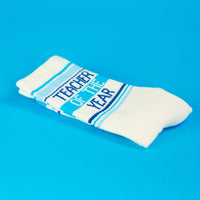 Teacher Of The Year Gym Crew Socks