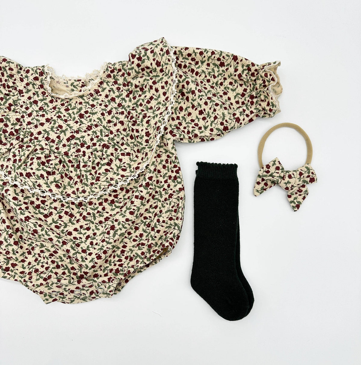 Gloria Floral Romper