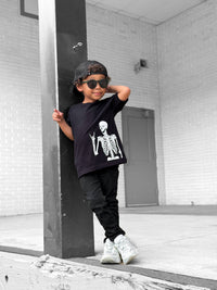 Rocker Skelly | Kids Halloween Tee
