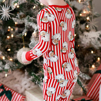 Santa Claus Lane Two Piece Pajama Set