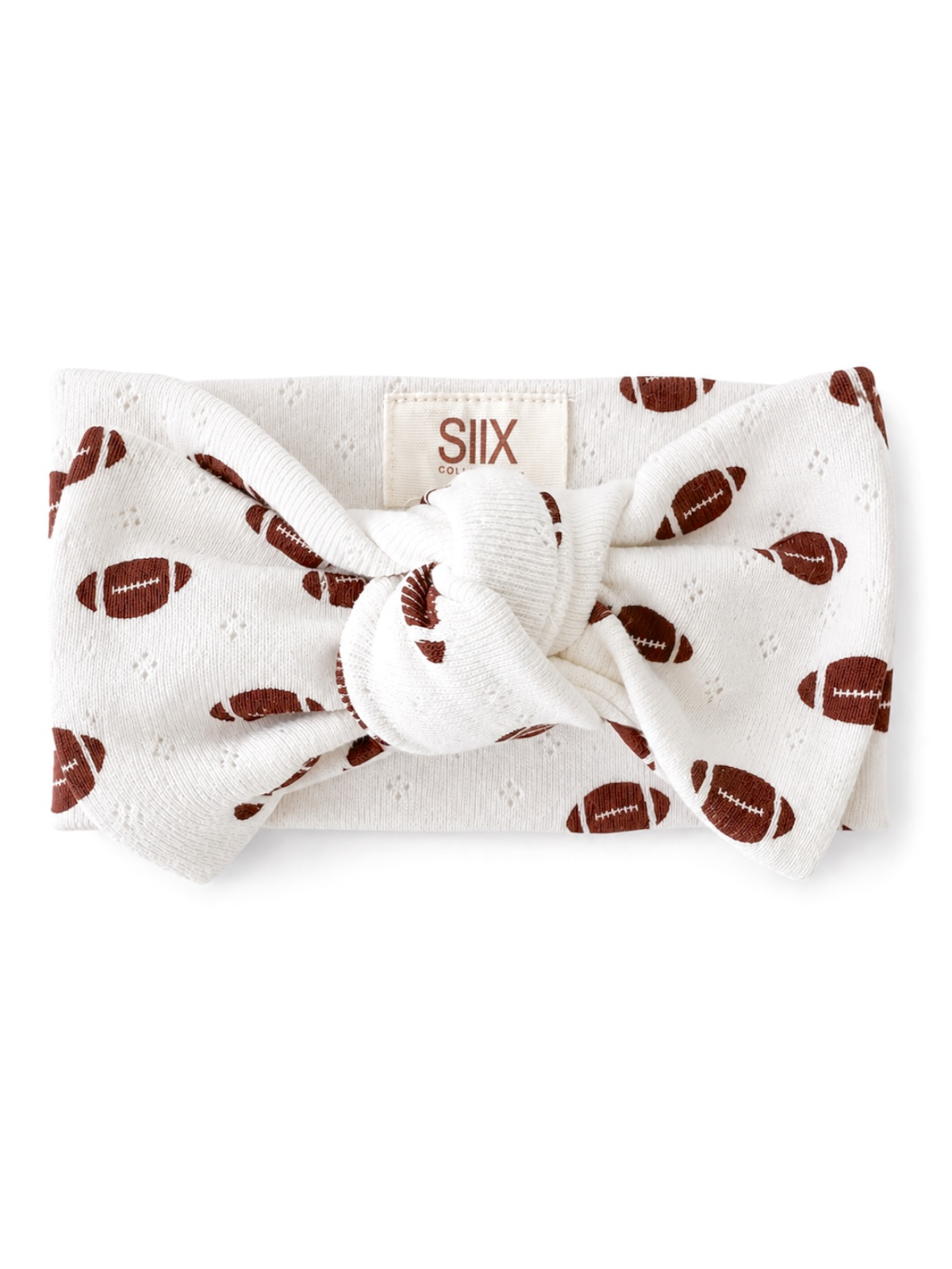 Football Organic Pointelle Bow