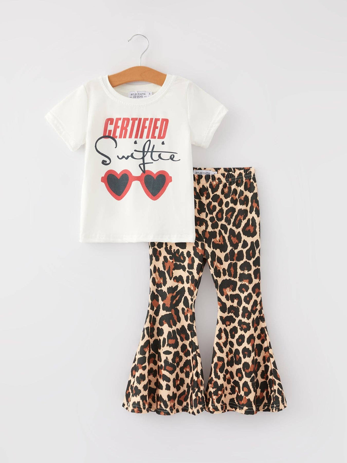 Girls' Heart Certified Swiftie Leopard Print Set