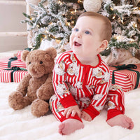 Santa Claus Lane Convertible Zip Romper