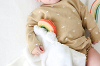 Little Rainbow Baby Lovey