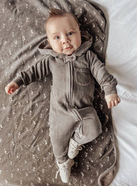 Bark Mountains | Organic Cozy Blanket