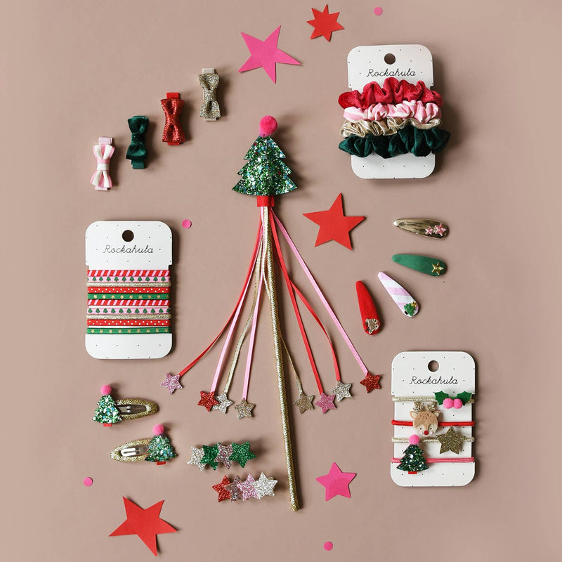 Christmas Tree Glitter Clips