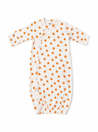 Pumpkin Organic Pointelle Gown