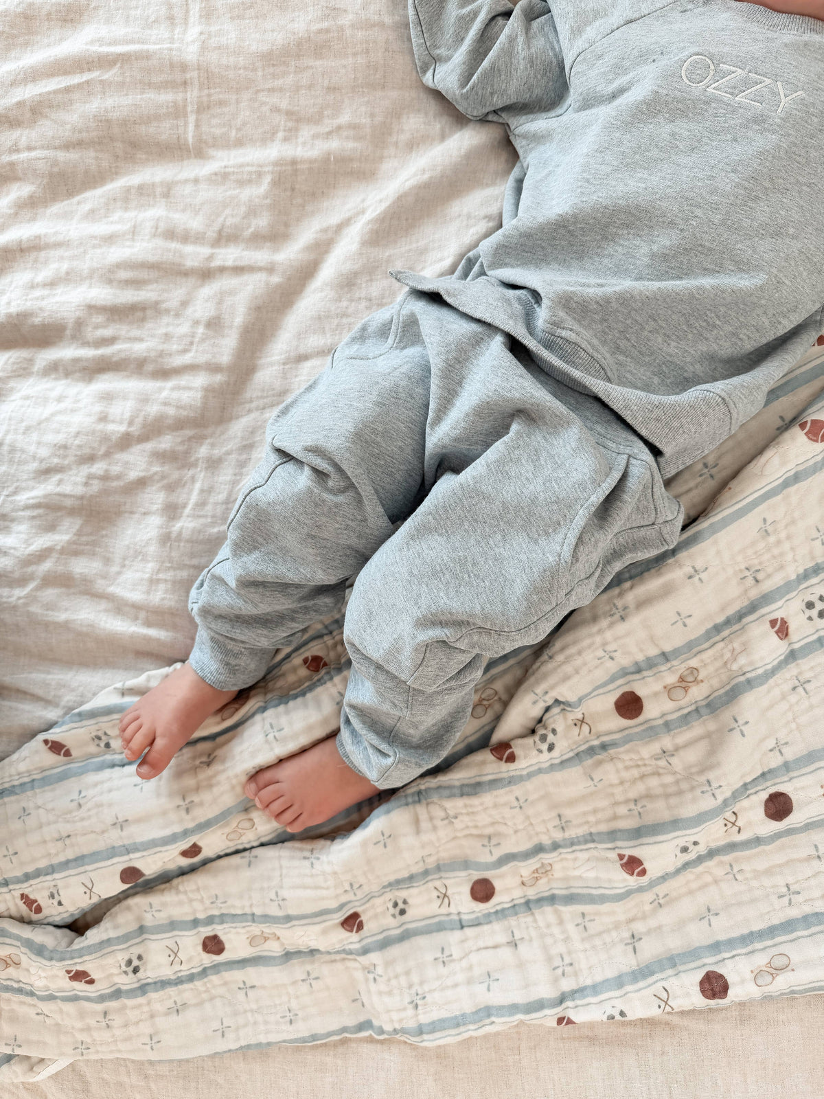 Jogger Pants Organic Cotton- Dove