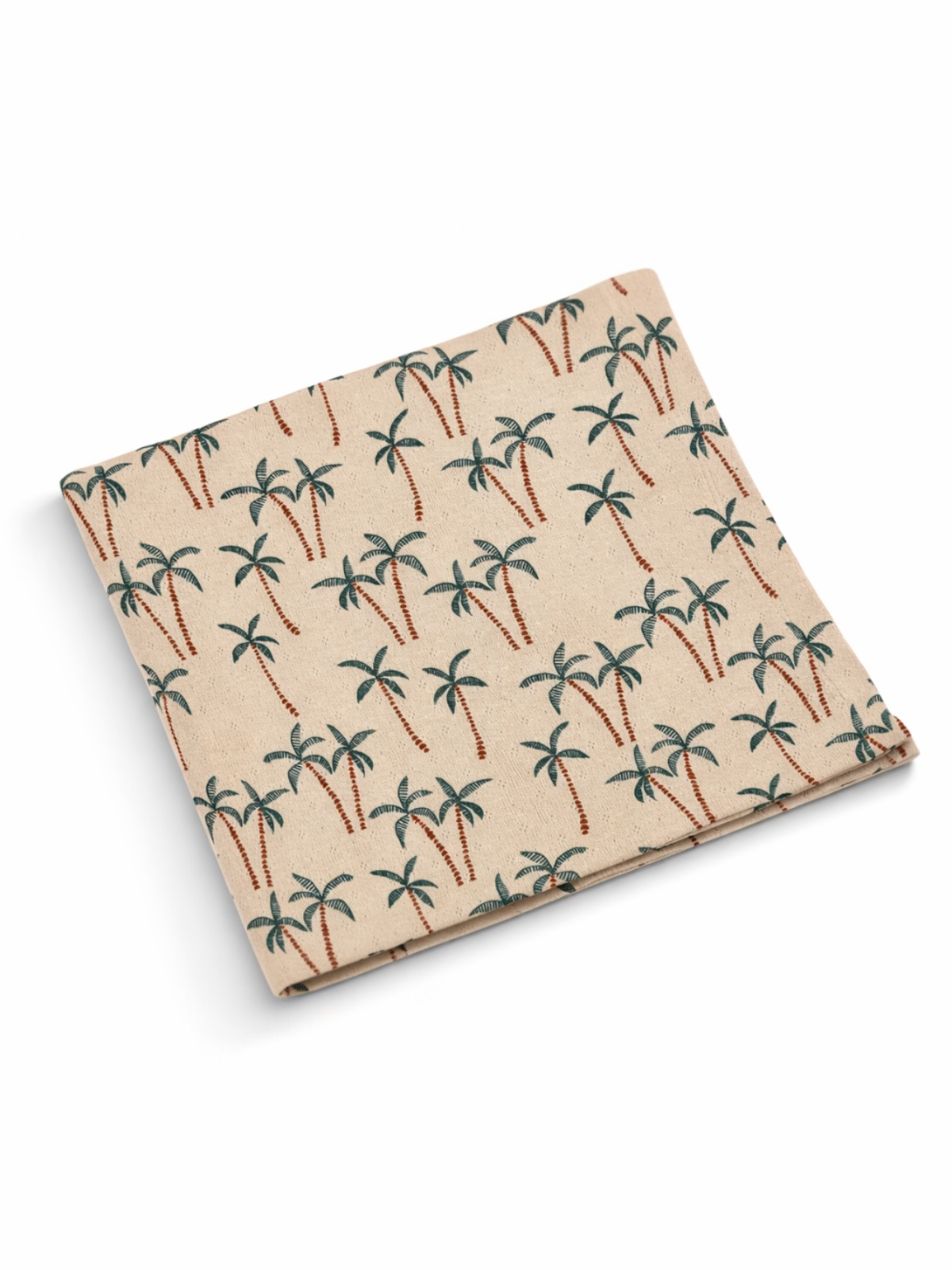 Palm Tree / Organic Pointelle Swaddle