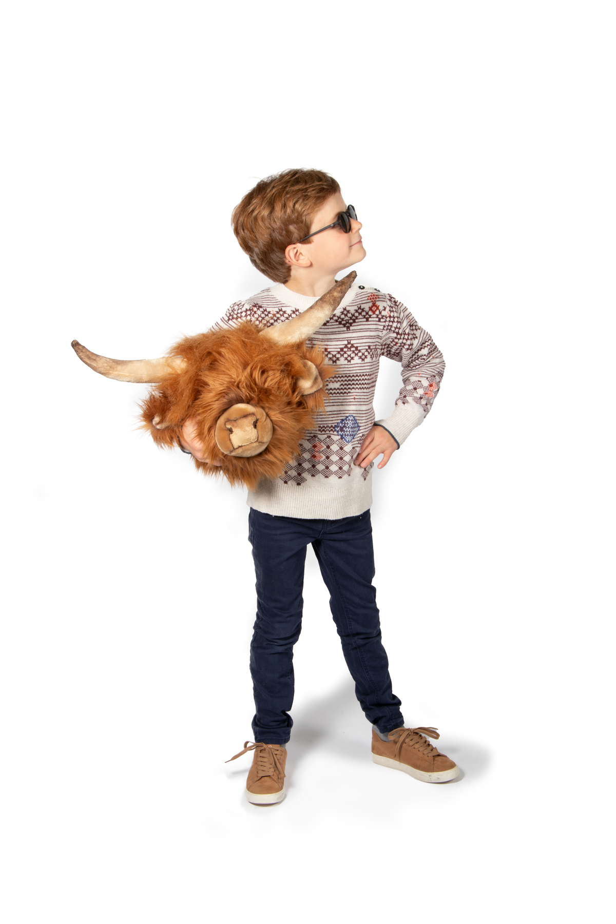 Nicolas the Highland Cow: Wall deco