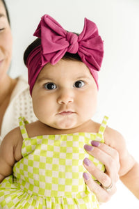 Baby Bling® FAB-BOW-LOUS® soft nylon bow headband