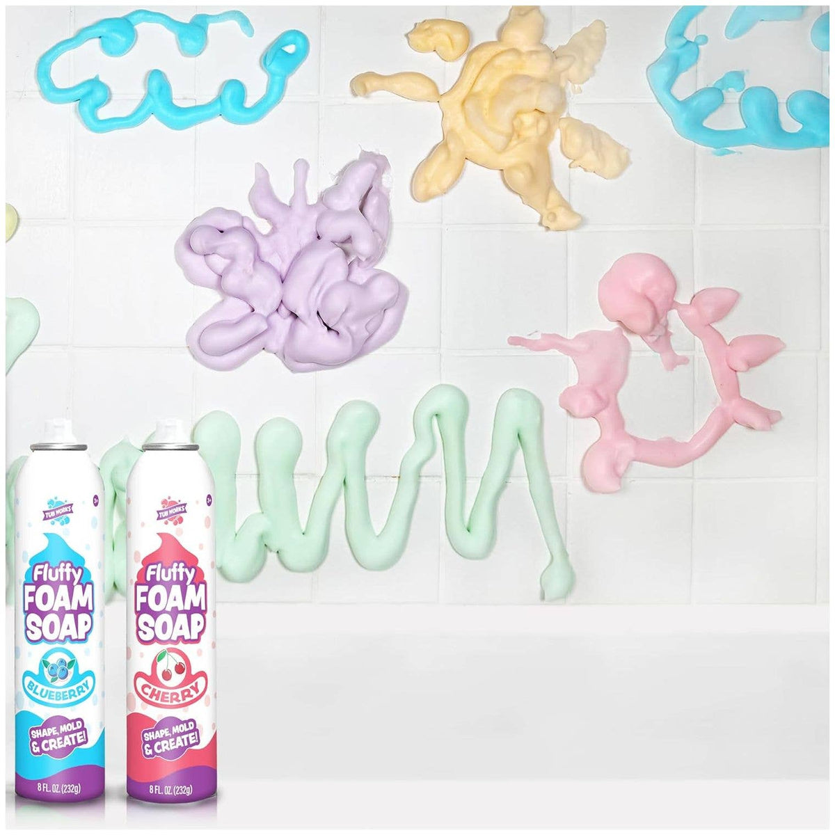 Tub Works® Fluffy Foam Soap, Variety