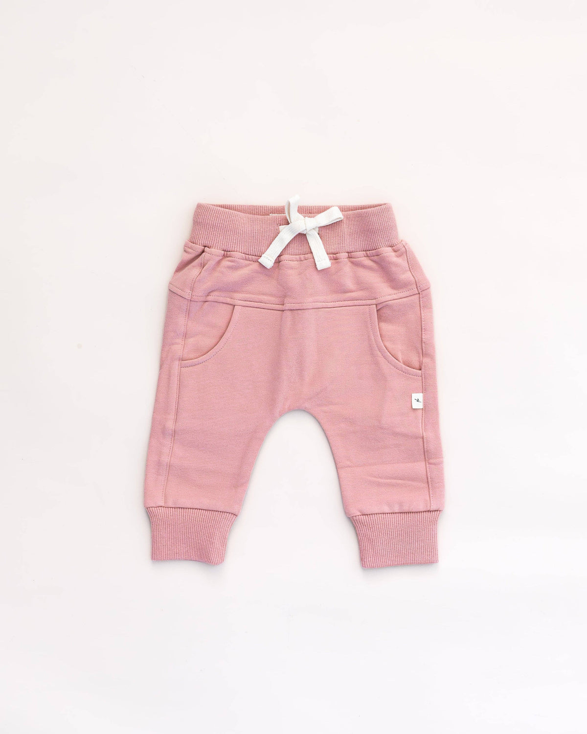 Jogger Pants Organic Cotton - Rosewood