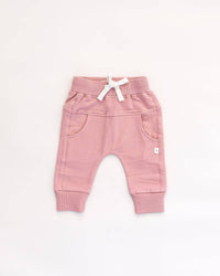 Jogger Pants Organic Cotton - Rosewood