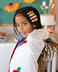 Occasions Back to School Resin Barrettes