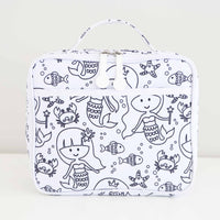 Kids Colorable Lunchbox Mermaid Magic