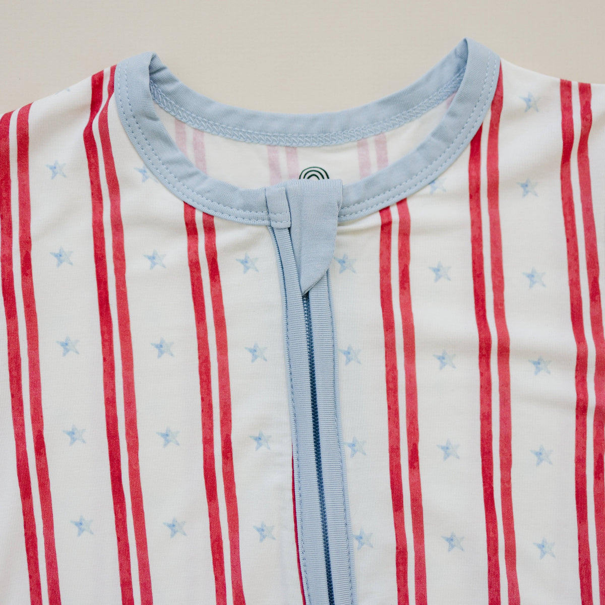 Stars & Stripes Bamboo Shorty Pajamas