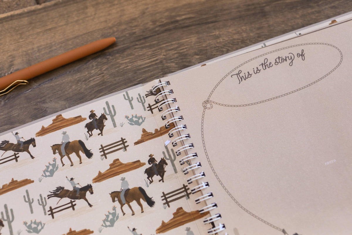 My First Rodeo Baby Memory Book
