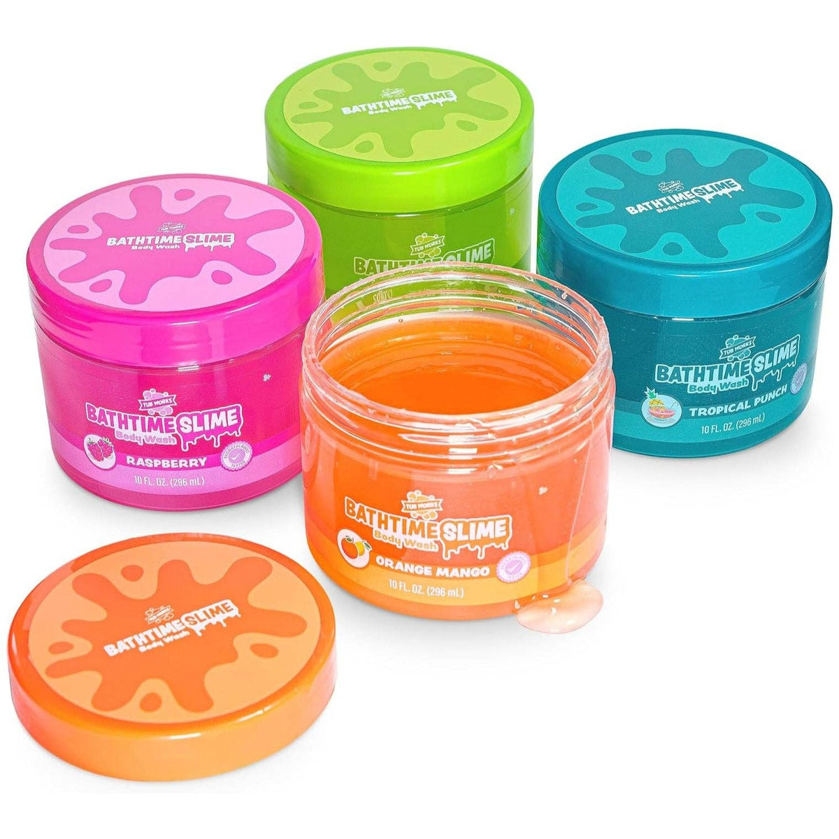 Tub Works® Bath Slime Kids Body Wash, Variety Limited Edition Colors