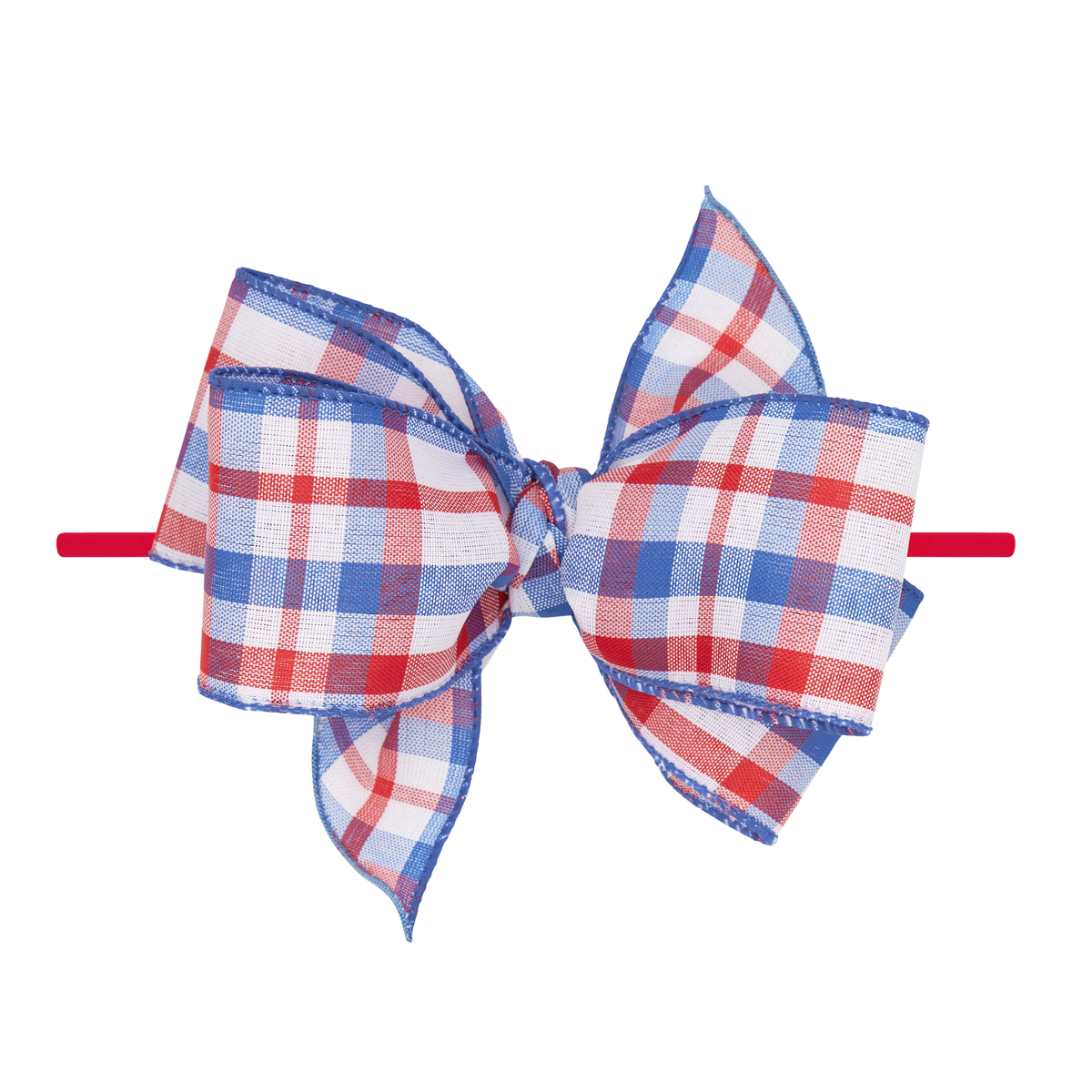 Classic Bow Skinny - July Plaid