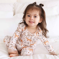 P's Ponies Two Piece Pajama Set