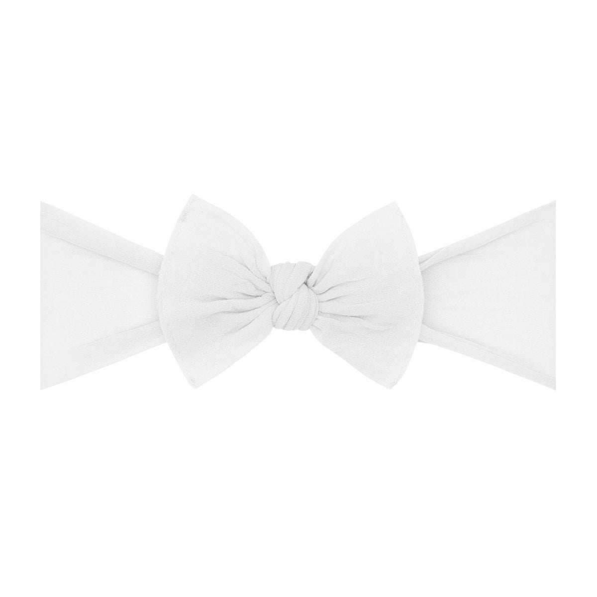 Baby Bling® Itty Bitty Knot small soft nylon bow headband 6 colors