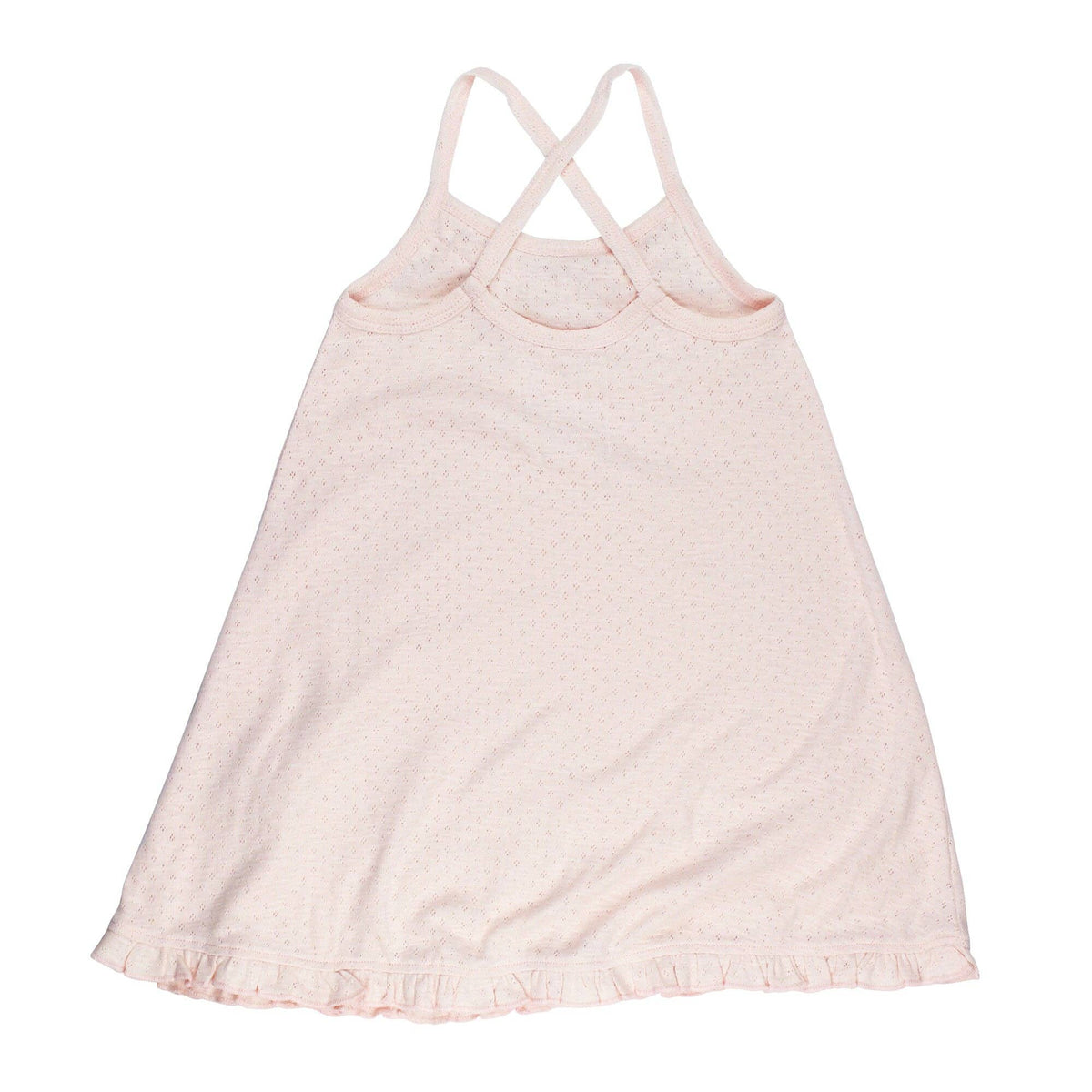 Cotton Candy | Kids' Organic Pointelle Twirl Dress
